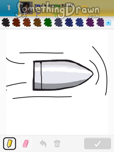 bullet drawing