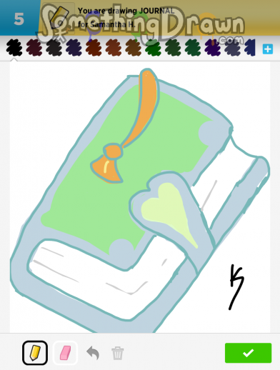 SomethingDrawn.com - JOURNAL drawn by klsc74 on Draw Something