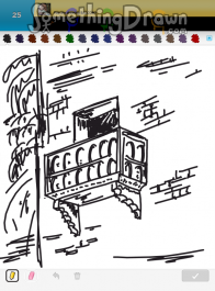 SomethingDrawn.com - Draw Something drawings of BALCONY on Draw Something