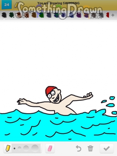 swimming