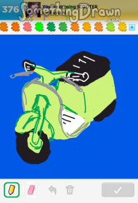 SomethingDrawn.com - Draw Something drawings of SCOOTER on Draw Something