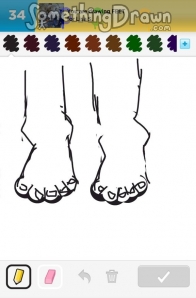 feet